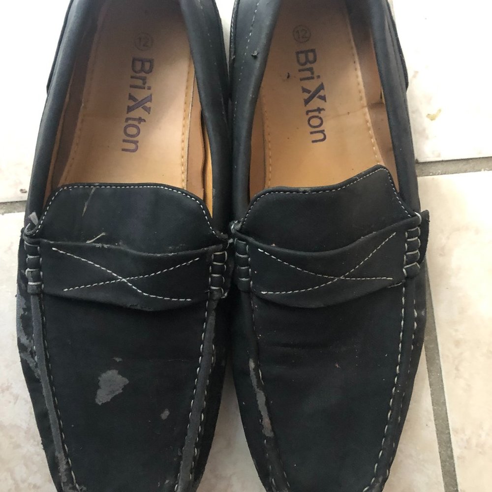 Brixton Black shoes size 12 dress shoes